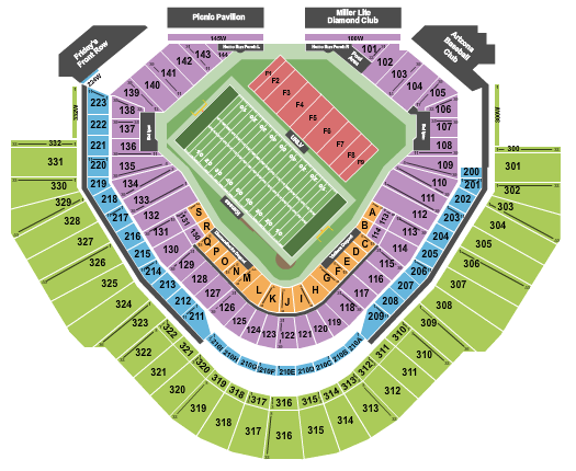 Chase Field Cactus Bowl Seating Chart